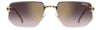 Carrera 1070/S Atte Black Gold/Gold Gradient Mirror #colour_atte-black-gold-gold-gradient-mirror