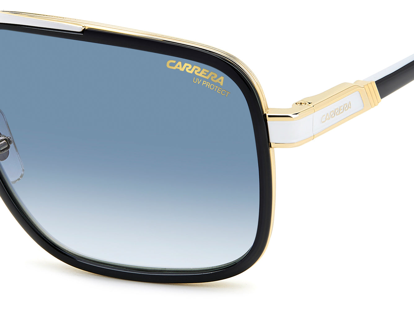 Carrera 1071/S Black White/Dark Blue Shaded Gradient #colour_black-white-dark-blue-shaded-gradient