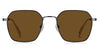 Tommy Hilfiger TH2133/S Matte Black Ruthenium/Brown #colour_matte-black-ruthenium-brown