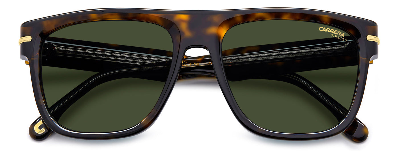 Carrera 340/S Dark Havana Gold/Green #colour_dark-havana-gold-green