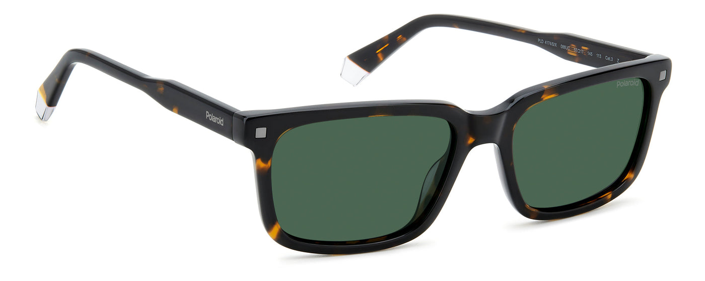 Polaroid PLD 4174/S/X Havana/Green Polarised #colour_havana-green-polarised