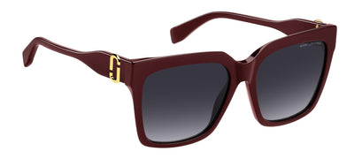 Marc Jacobs Marc 764/S Burgundy/Dark Grey Shaded Gradient #colour_burgundy-dark-grey-shaded-gradient