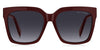 Marc Jacobs Marc 764/S Burgundy/Dark Grey Shaded Gradient #colour_burgundy-dark-grey-shaded-gradient