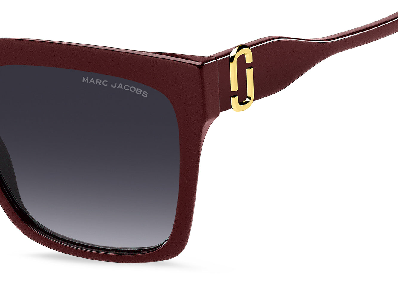 Marc Jacobs Marc 764/S Burgundy/Dark Grey Shaded Gradient #colour_burgundy-dark-grey-shaded-gradient