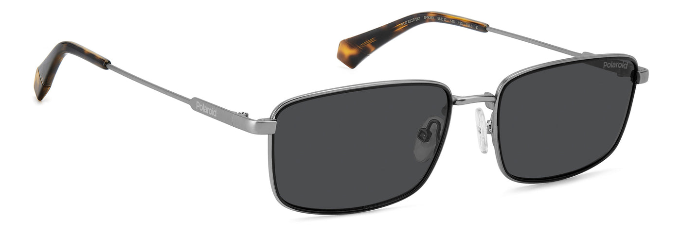 Polaroid PLD 6227/S/X Matte Ruthenium Black/Grey Polarised #colour_matte-ruthenium-black-grey-polarised