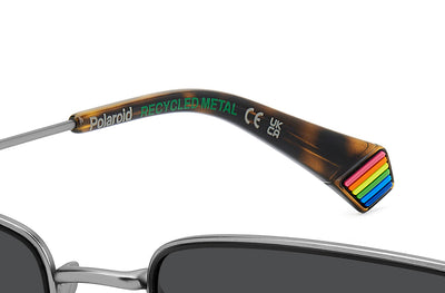 Polaroid PLD 6227/S/X Matte Ruthenium Black/Grey Polarised #colour_matte-ruthenium-black-grey-polarised