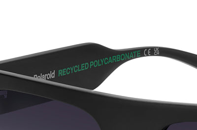 Polaroid PLD 6224/S/X Matte Black/Grey Shaded Polarised #colour_matte-black-grey-shaded-polarised