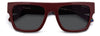 Polaroid PLD 6224/S/X Burgundy/Grey Polarised #colour_burgundy-grey-polarised