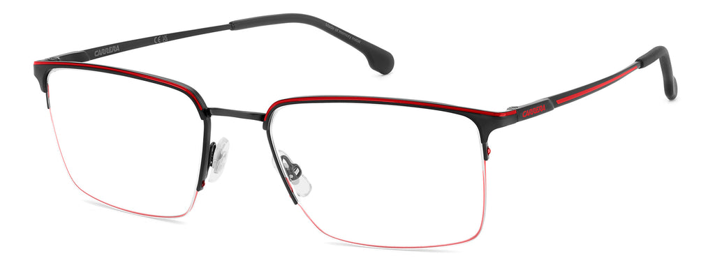 Carrera 8909 Matte Black Red #colour_matte-black-red