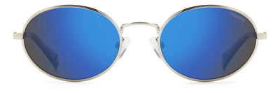 Polaroid PLD 6228/S/X Palladium/Blue Polarised Mirror #colour_palladium-blue-polarised-mirror