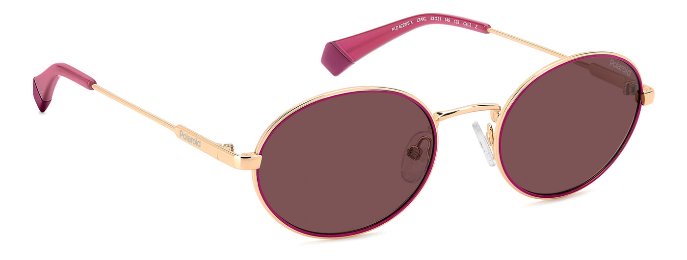 Polaroid PLD 6228/S/X Lilac Gold Copper/Violet Polarised #colour_lilac-gold-copper-violet-polarised