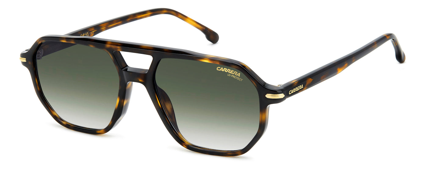 Carrera 341/S Havana Gold/Green Shaded Gradient #colour_havana-gold-green-shaded-gradient