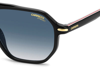 Carrera 341/S Black Gold/Dark Blue Shaded Gradient #colour_black-gold-dark-blue-shaded-gradient