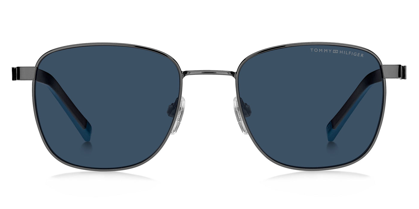 Tommy Hilfiger TH2138/S Dark Ruthenium/Blue #colour_dark-ruthenium-blue