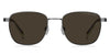 Tommy Hilfiger TH2138/S Matte Dark Ruthenium/Brown #colour_matte-dark-ruthenium-brown