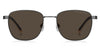 Tommy Hilfiger TH2138/S Matte Ruthenium Black/Brown #colour_matte-ruthenium-black-brown