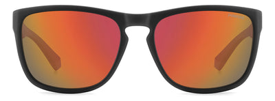 Polaroid PLD 2161/S Black Red/Red Multilayer Polarised #colour_black-red-red-multilayer-polarised