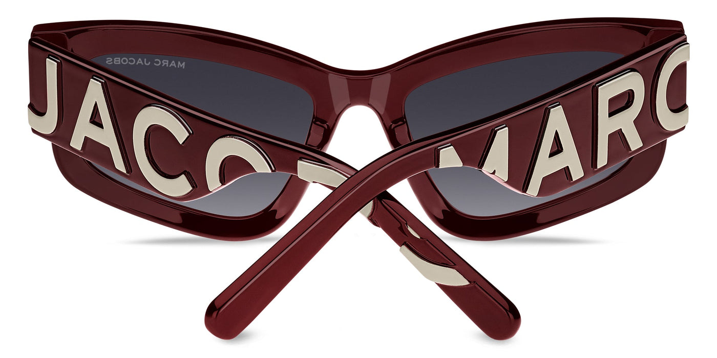 Marc Jacobs Marc 796/S Burgundy Beige/Dark Grey Shaded Gradient #colour_burgundy-beige-dark-grey-shaded-gradient