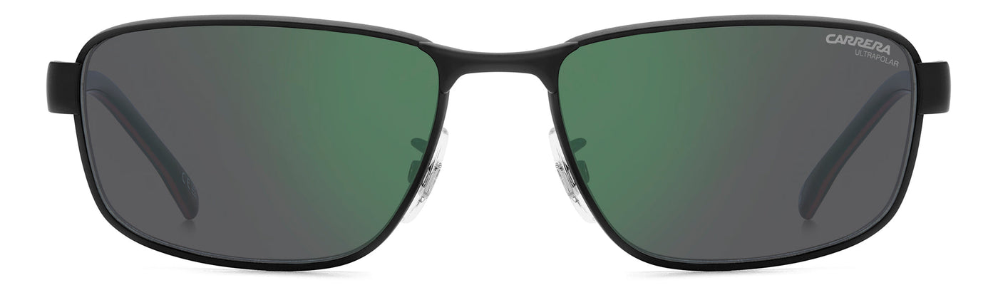 Carrera C Flex 09/G/S Matte Black/Greengrey Sp Pz Hight Contrast Antirefle Polarised Mirror #colour_matte-black-greengrey-sp-pz-hight-contrast-antirefle-polarised-mirror