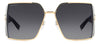 DSQUARED2 D2 0154/S Rose Gold/Dark Grey Shaded Gradient #colour_rose-gold-dark-grey-shaded-gradient