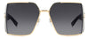 DSQUARED2 D2 0154/S Rose Gold/Dark Grey Shaded Gradient #colour_rose-gold-dark-grey-shaded-gradient
