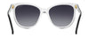 Carrera 3043/S Black White/Dark Grey Shaded Gradient #colour_black-white-dark-grey-shaded-gradient