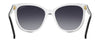 Carrera 3043/S Black White/Dark Grey Shaded Gradient #colour_black-white-dark-grey-shaded-gradient