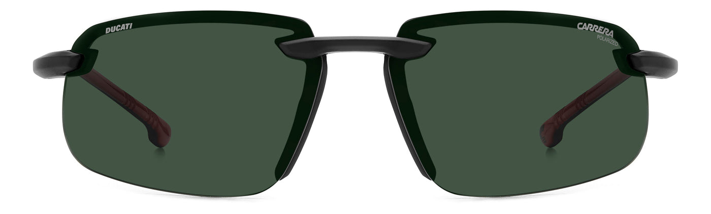 Carrera Ducati Carduc 043/S Matte Black/Green Polarised #colour_matte-black-green-polarised