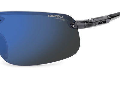 Carrera Ducati Carduc 043/S Grey-Black/Blue Mirror #colour_grey-black-blue-mirror