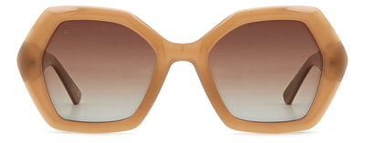 Prive Revaux Vero Beach/S Brown Nude/Brown Shaded Polarised #colour_brown-nude-brown-shaded-polarised