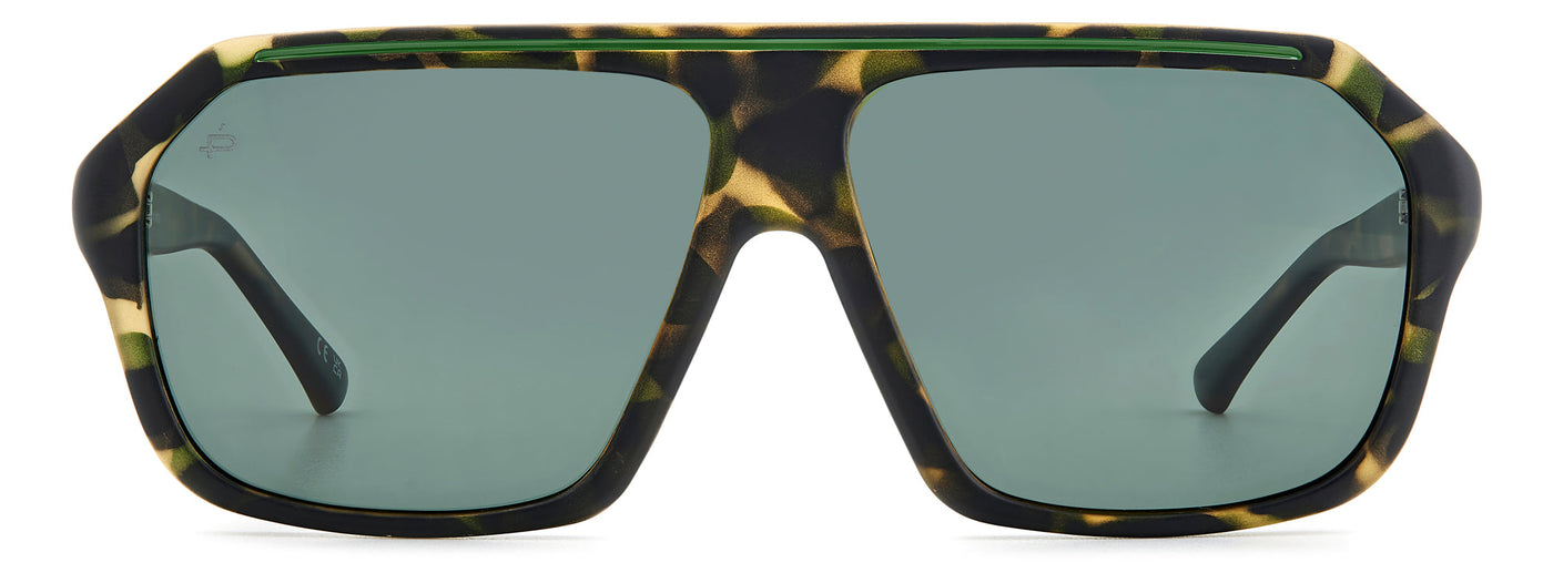 Prive Revaux Clevelander/S Matt Green Havana/Green Polarised #colour_matt-green-havana-green-polarised