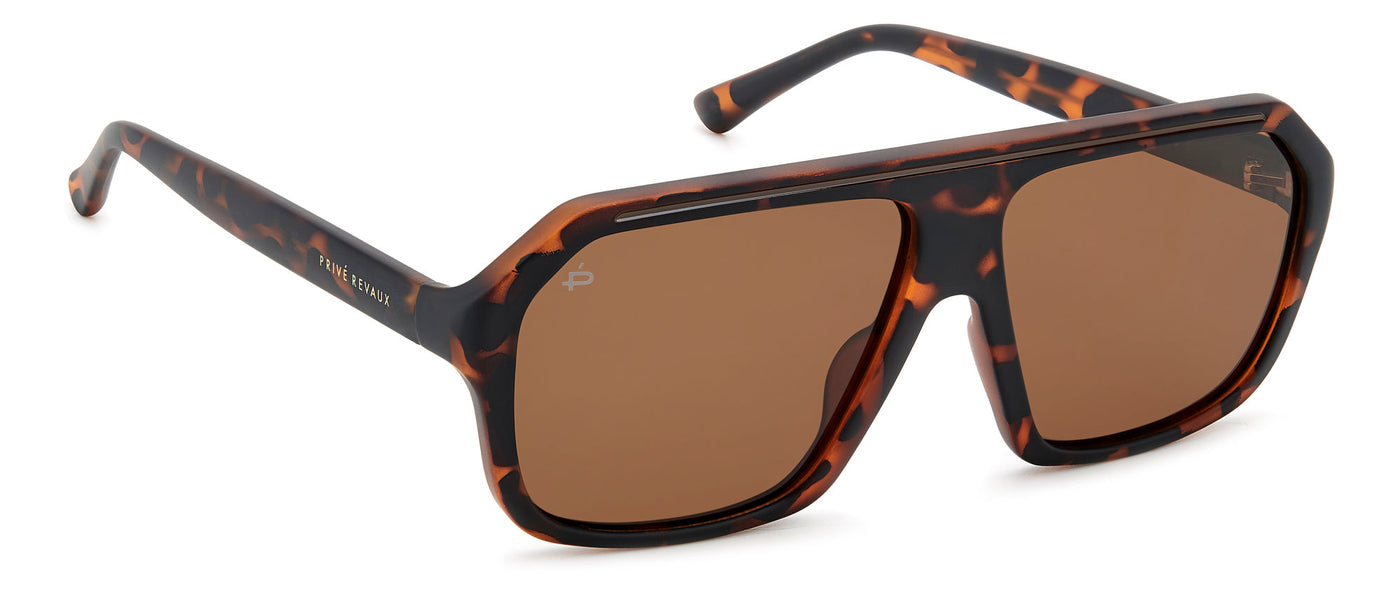 Prive Revaux Clevelander/S Matte Havana/Grey Polarised #colour_matte-havana-grey-polarised