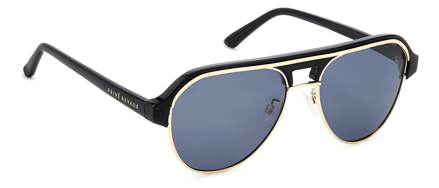 Prive Revaux Nightcap/S Black Gold/Grey Polarised #colour_black-gold-grey-polarised