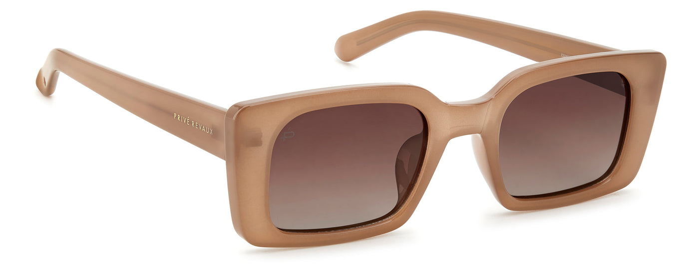 Prive Revaux Playa Linda/S Brown Nude/Brown Shaded Polarised Gradient #colour_brown-nude-brown-shaded-polarised-gradient