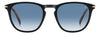 David Beckham DB1160/S Black Striped Brown/Dark Blue Shaded Gradient #colour_black-striped-brown-dark-blue-shaded-gradient