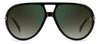 David Beckham DB99/Voyager Black/Green shaded Green Gradient Mirror #colour_black-green-shaded-green-gradient-mirror