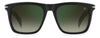 David Beckham DB7000/S Black/Green Shaded Gradient Mirror #colour_black-green-shaded-gradient-mirror