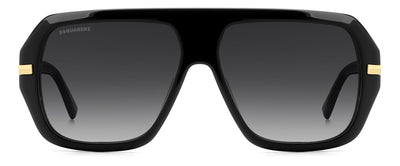 DSQUARED2 D2 0160/S Black/Dark Grey #colour_black-dark-grey