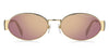 Marc Jacobs Marc 806/S Gold/Rose Gold Grey Violet Décor Mirror #colour_gold-rose-gold-grey-violet-décor-mirror