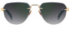 David Beckham DB7144/S Gold/Grey Shaded Green Gradient Mirror #colour_gold-grey-shaded-green-gradient-mirror