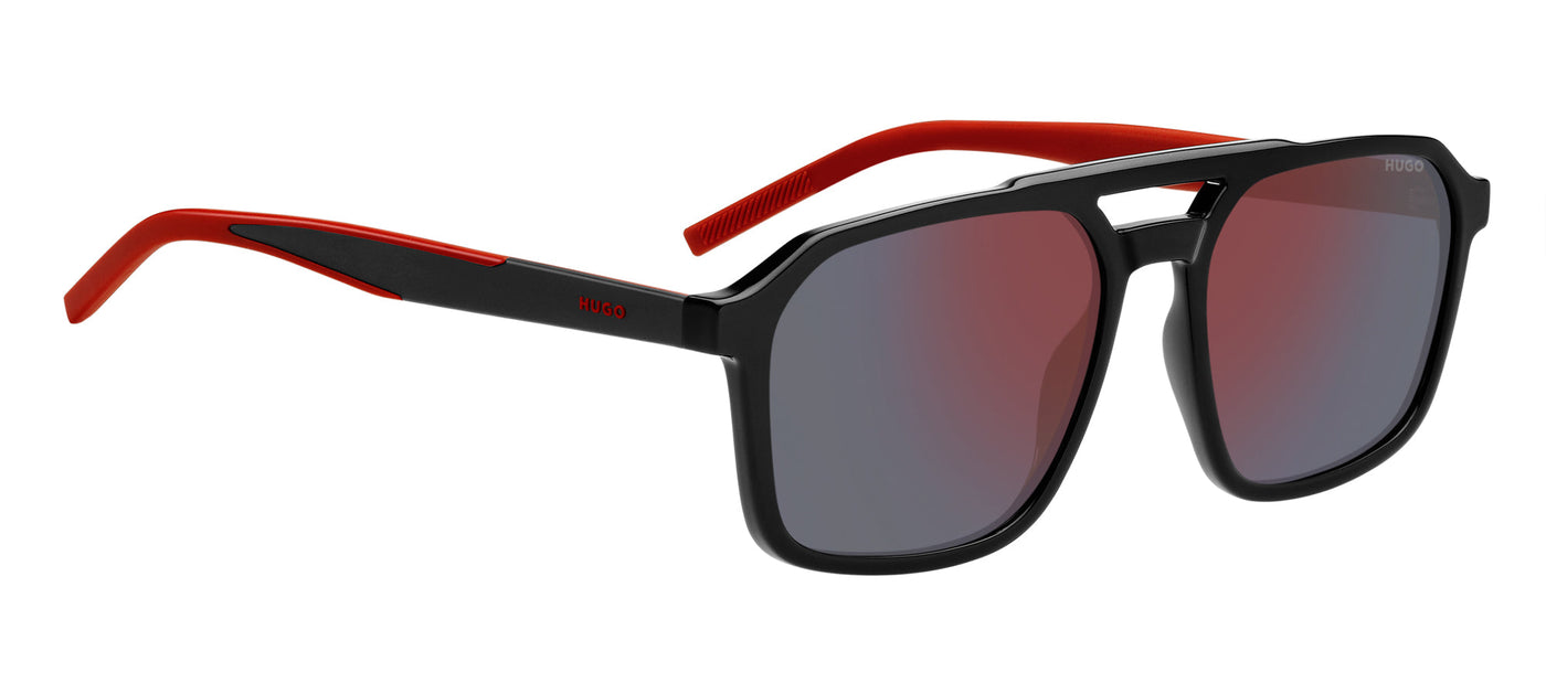 Hugo Boss Hugo HG 1335/S Black/Red Mirror #colour_black-red-mirror