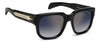 David Beckham DB7146/S Black/Blue-Gold Gradient Mirror #colour_black-blue-gold-gradient-mirror