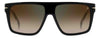 David Beckham DB7149/S Black/Brown-Green Gradient Mirror #colour_black-brown-green-gradient-mirror