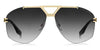 Marc Jacobs Marc 873/S Gold/Dark Grey Gradient #colour_gold-dark-grey-gradient