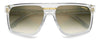 Carrera Victory C 14/S Crystal/Green Shaded Gradient Mirror #colour_crystal-green-shaded-gradient-mirror