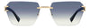 DSQUARED2 D2 0173/S Gold/Azure Gradient #colour_gold-azure-gradient