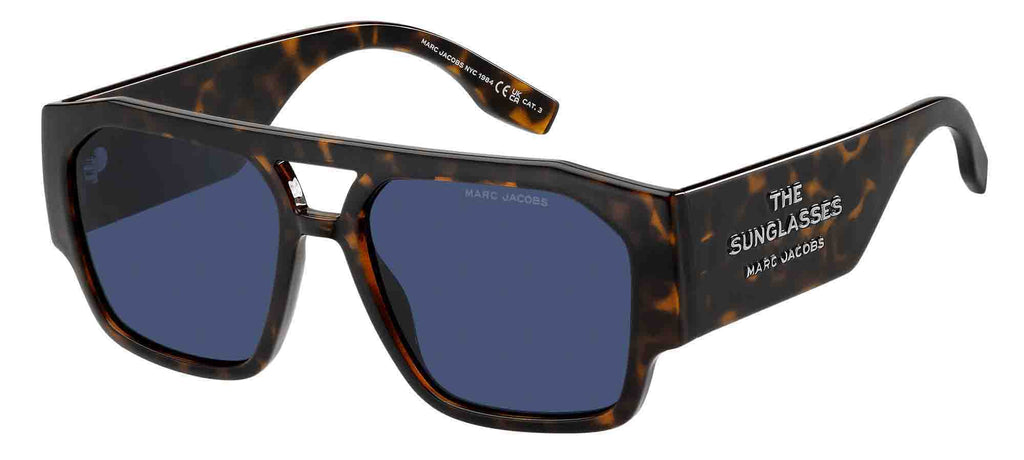 Marc Jacobs Marc 860/S Havana/Blue #colour_havana-blue