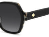 Kate Spade KS Layne 2/G/S Black White Havana/Dark Grey #colour_black-white-havana-dark-grey
