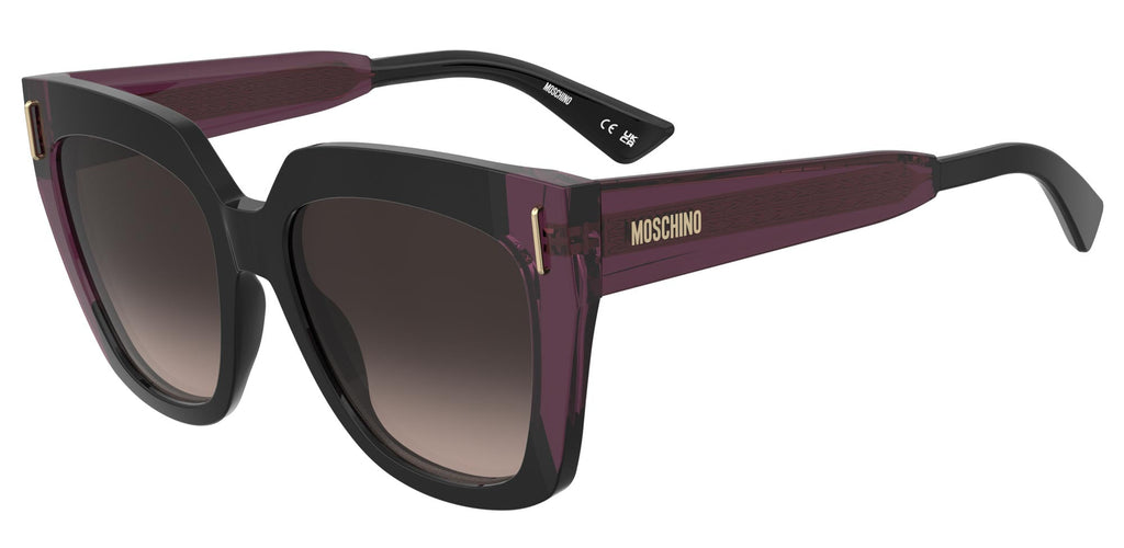 Moschino MOS207/S #colour_black-burgundy-brown-gradient