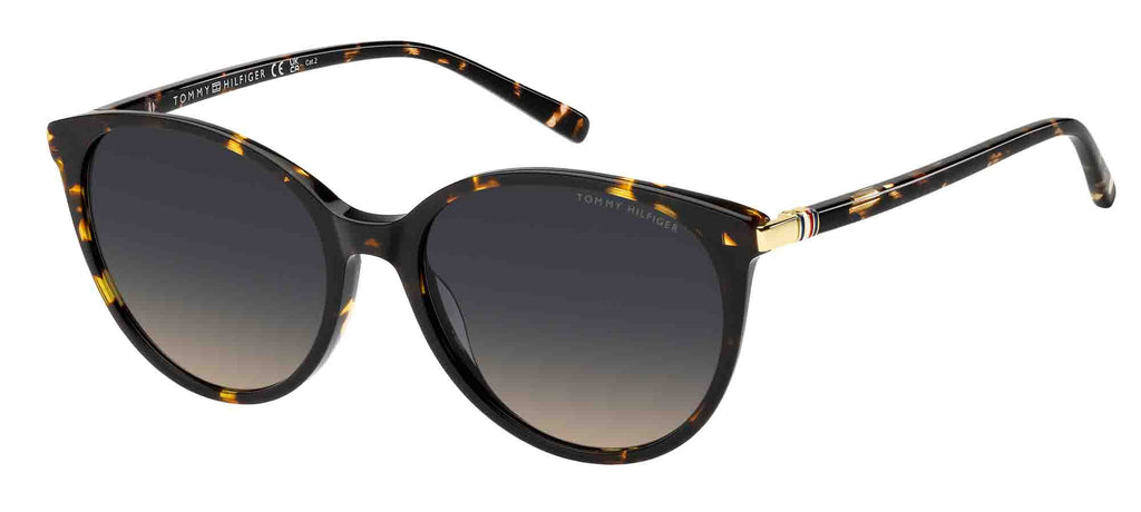 Tommy Hilfiger TH2350/S #colour_havana-brown-blue-double-shade-peach-gradient